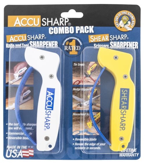 AccuSharp ShearSharp Combo Diamond Tungsten Carbide Sharpener Combo