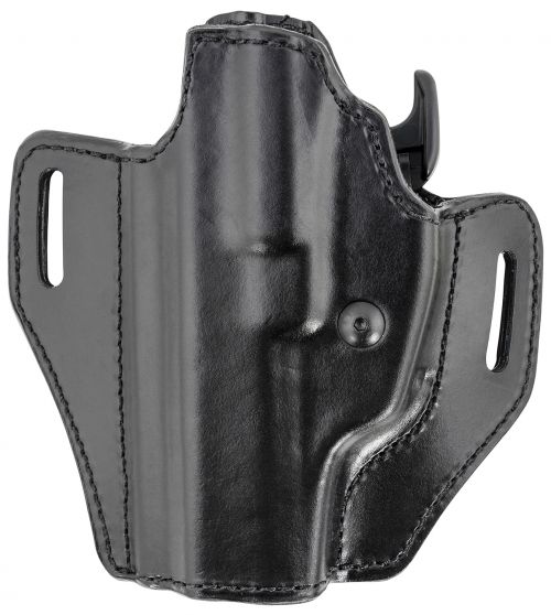 Bianchi Allusion Assent Pro-Fit 683 Black Leather Holster w/Laminate Liner Belt Left Hand