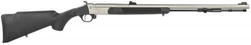 Traditions R74110440S Pursuit XT 50 Cal 209 Primer 26 Stainless Cerakote Black Synthetic Stock