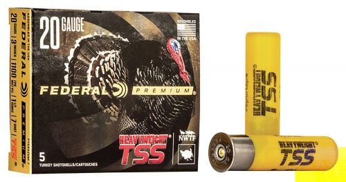 Federal Premium Heavyweight TSS 20 GA 3 1 1/2 oz 7 Round 5 Bx/50 Cs