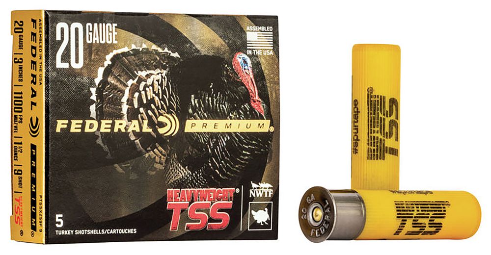 Federal Premium Heavyweight TSS 20 GA 3 1 1/2 oz 9 Round 5 Bx/50 Cs