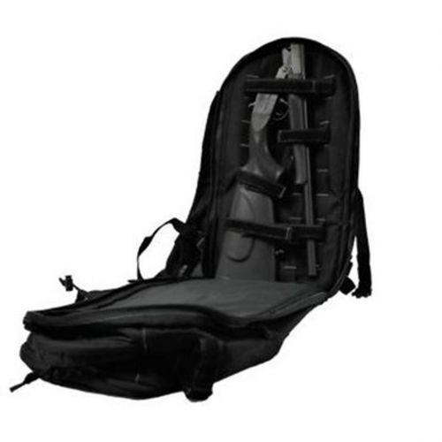 American Tactical ATIG20NMDSURB Nomad SGS 20 Gauge 18.5 Single Shot Black W/ Black RUKX Gear Survivor Backpack