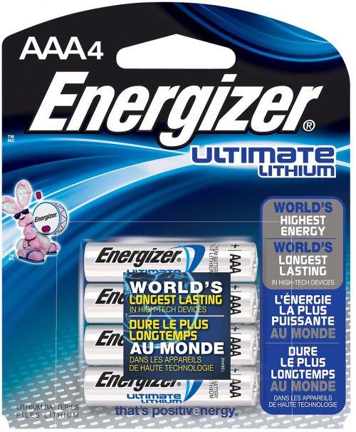 Energizer AAA Ultimate Lithium (4)