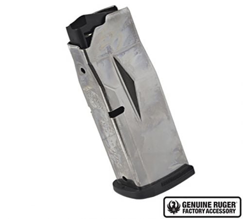 Ruger OEM 9mm Luger Ruger Max-9 10rd Nickel Detachable Magazine