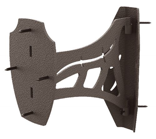 Skullhooker Corner Shoulder Mount Mounting Kit Corner Mount Steel Brown Small/Mid-Size Game