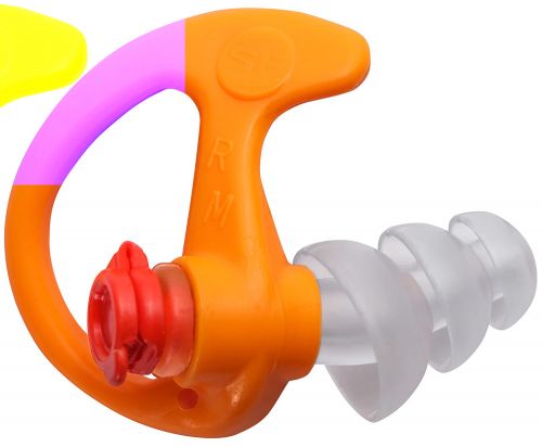 SF EP4-OR-MPR TRP FLANGED EARPLUGS MD ORANGE