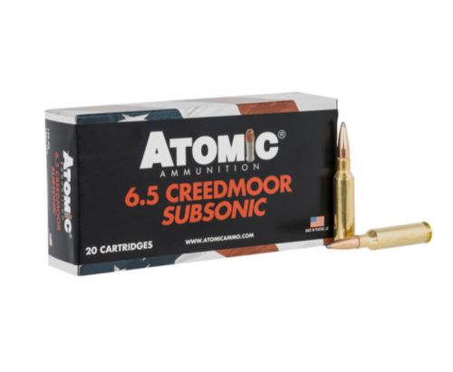 ATOMIC 6.5 CRD 129 HPBT SUBSONIC 20/10