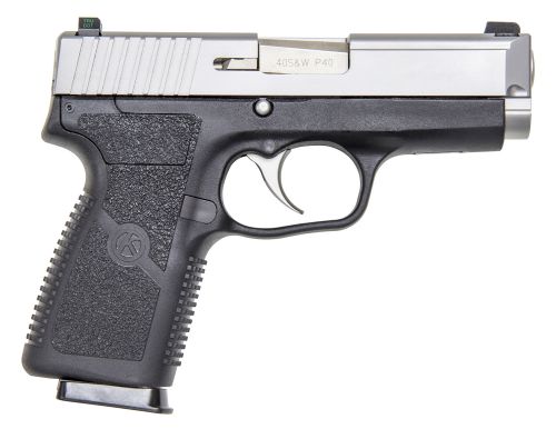 Kahr Arms P 40 S&W 3.60 7+1 Black Matte Stainless Steel Slide Textured Black Polymer Grip Night Sights