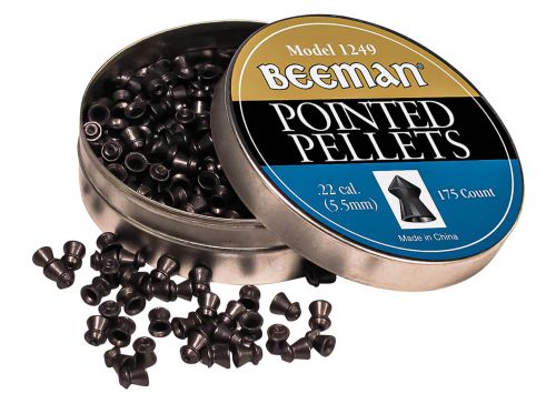 Beeman Pointed Pellets 22 Pellet Lead 175 Per Tin