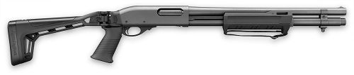 Remington Arms Firearms 870 Side Folder 12 Gauge 3 18 6+1 Matte Black Oxide Rec/Barrel Black Fixed Right Side Folding Stock R