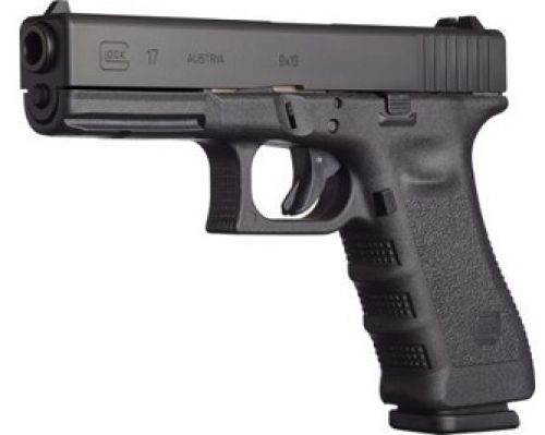 Glock G17 9mm 4.49 17+1 Black Polymer Frame Black Steel Slide Black Polymer Grip