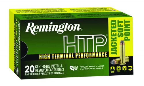 Remington HTP 41 Rem Mag Ammo  210gr Jacketed Soft Point  20rd box
