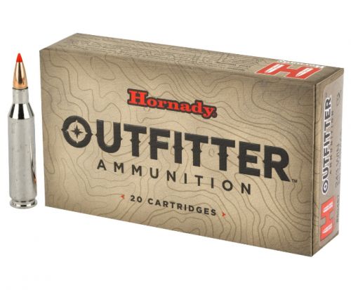 Hornady Outfitter Rifle Ammo 243 Win. 80 gr. CX OTF 20 rd.