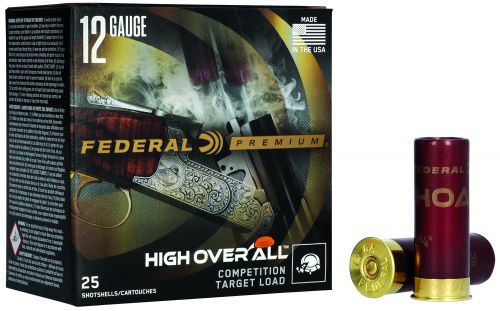 Federal Premium High Overall 12 GA 2.75 1-1/8 oz #7.5 shot 1145fps  25rd box