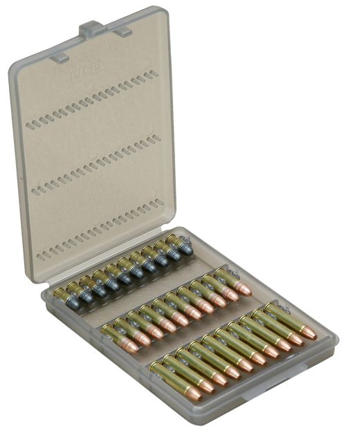 MTM Case-Gard Case-Gard Ammo Wallet 22 LR 17 HM2 Clear Smoke Polypropylene 30rd