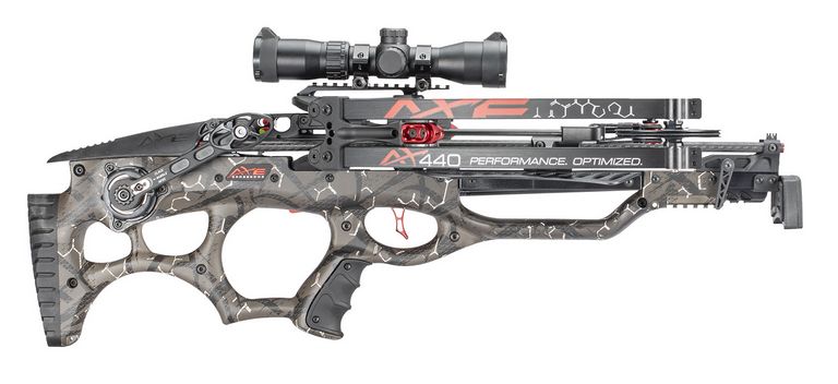 Rocky Mountain AX40002 Axe 440 Crossbow Pkg Black 34.75 Long Includes 3 Bolts/Scope