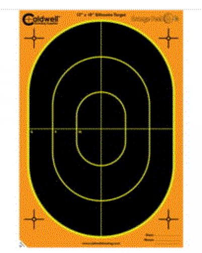 CALD OP SILHOUETTE TARGET 12X8 5PK