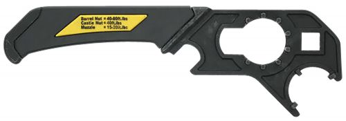 Wheeler Professional Armorers Wrench Black/Yellow AR Platform 1 Pieces