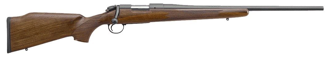 Bergara Rifles B-14 Timber 300 Win Mag 4+1 24 Black Cerakote Rec/Barrel Walnut Monte Carlo Stock Right Hand