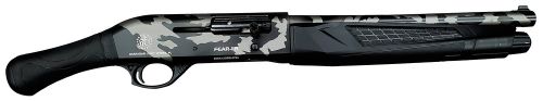 Garaysar Ft. Myers FEAR-118 12 GA Semi-Auto 14.50 4+1 Gray Camo Steel Rec/Barrel Black Polymer Birdshead Style Grip