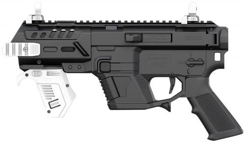 Recover Tactical P-IX AR Platform Conversion Kit (Without Brace) Black Polymer with Picatinny Mounts for Glock