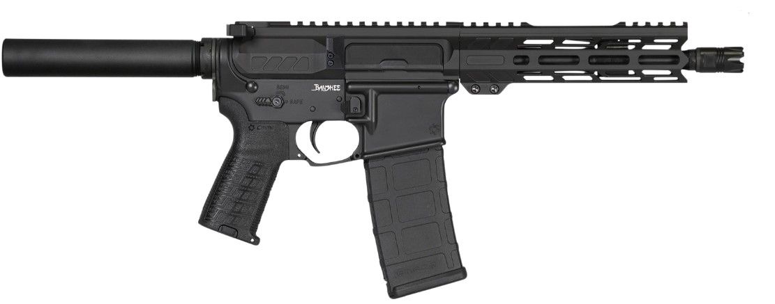 CMMG Inc. Banshee MK4 .300 Black 8 30+1 Black Cerakote Rec Black Nitride Barrel w/Buffer Tube