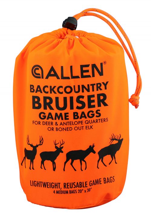 Allen BackCountry Bruiser Deer Game Bag Set Orange Polyester 4 Bags