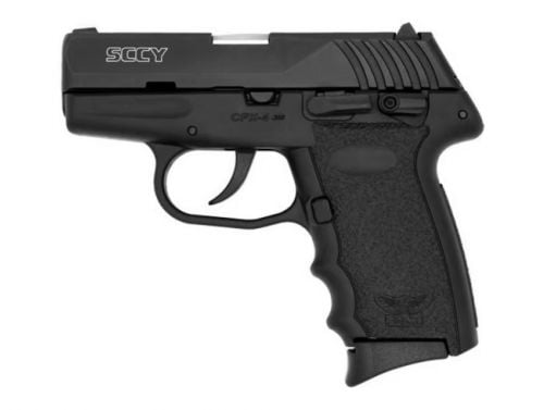 SCCY CPX-4CB 380 BLK SLIDE BLK GRIP SFT 10R