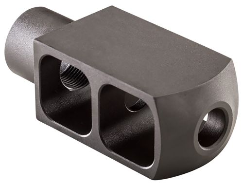 Alexander Arms Tank Muzzle Brake Kit Black Steel with 49/64-20 tpi Threads 3.50 OAL 1.50 Diameter for 50 Beowulf