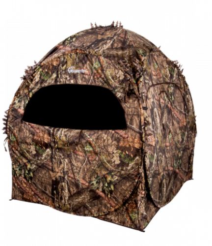 Ameristep Doghouse Ground Blind Mossy Oak Break-Up Country 300 Durashell Plus 66 High 60 Long