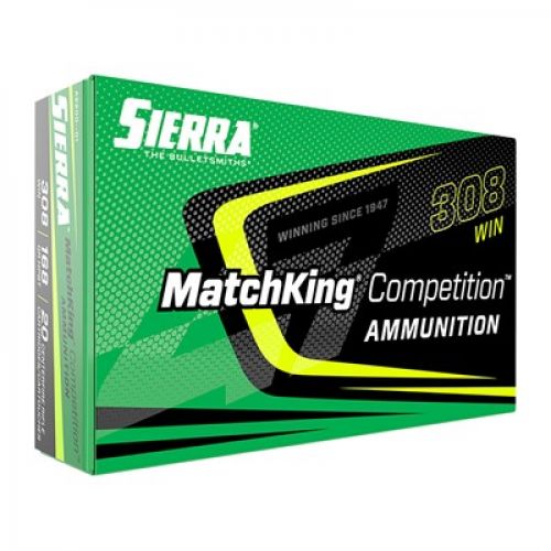 Sierra MatchKing 308 Win 175 gr Hollow Point Boat-Tail (HPBT) 20 Bx/ 10 Cs