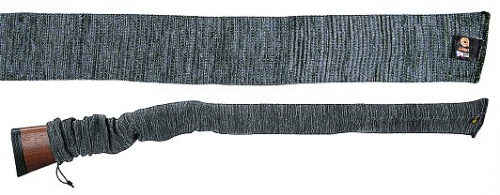 Allen Firearm Sock made of Knit with Heather Gray Finish & Silicone Treatment for Most Guns w/wo Scopes 52 L