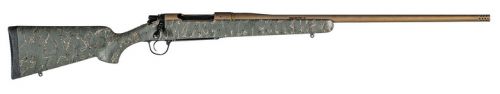 Christensen Arms Mesa Long Range 338 Lapua 3+1 27 Green with Black/Tan Webbing Stock Threaded Bronze Barrel