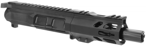 TacFire Complete Upper Assembly 9mm Luger 4 Black Nitride Barrel Black Anodized Receiver M-LOK Handguard for AR-Platform