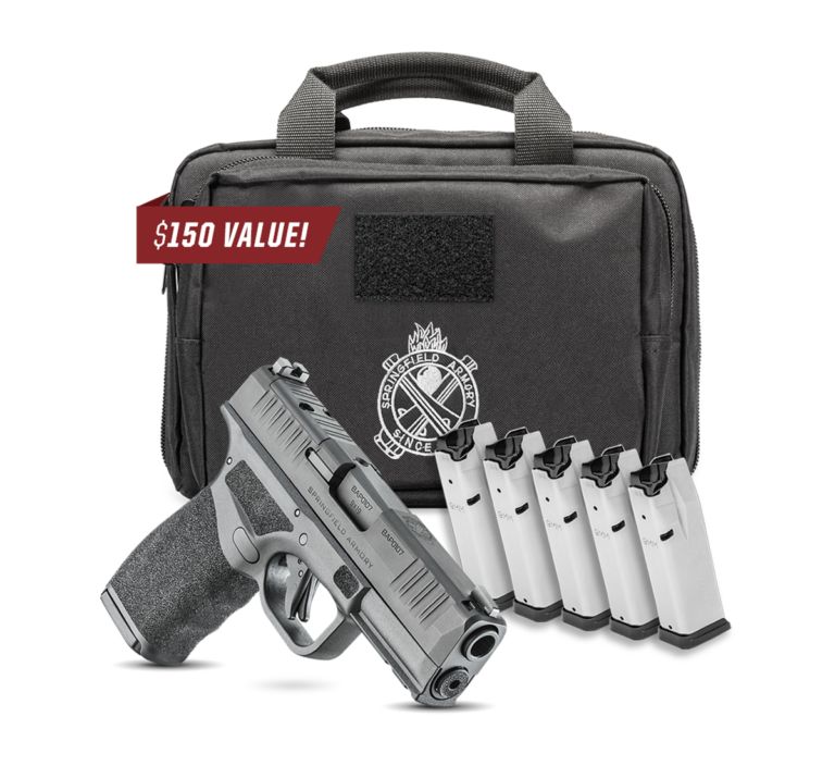 Springfield Armory HELLCAT 9mm OSP 10+1 Black Gearup Package