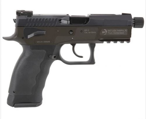 B&T MK-II 9MM 4.3 2-17RD Black