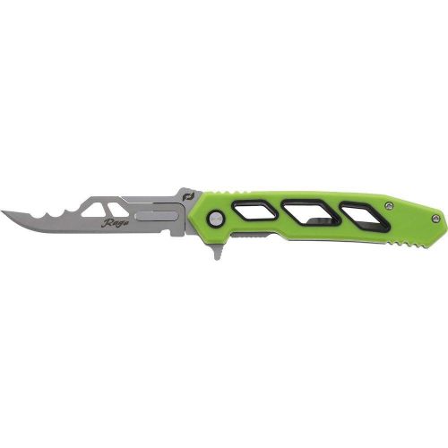 Schrade Isolate Enrage 7 Folding Knife 2-3/5 Replaceable Blade Green