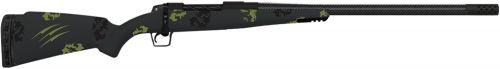 Fierce Firearms Carbon Rogue 308 Win 4+1 20 Carbon Fiber Barrel, Black Cerakote Steel Rec, Forest Camo Rogue Stoc