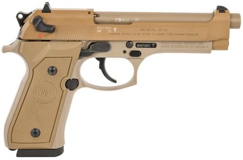 Beretta M9 22 LR Flat Dark Earth 4.9 15 Round