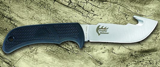 Outdoor Edge Trphy Skinner Fixed AUS-8 Skinner w/ Gut Hook Blade Kraton