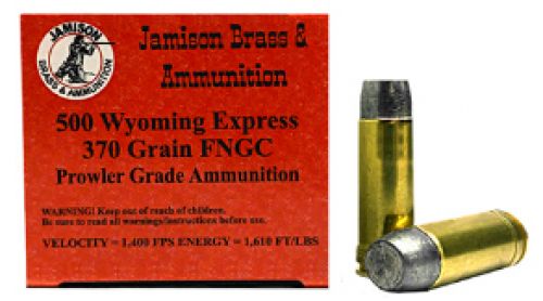 Jamison Prowler Grade 500 Wyoming Express 370 GR Flat Nose Gas Chec