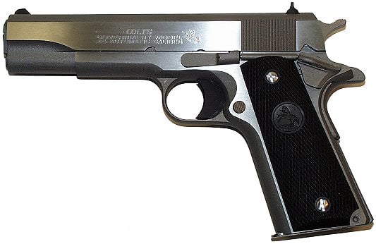 Colt 9 + 1 Round 38 Super Government w/5 Barrel & Stainless