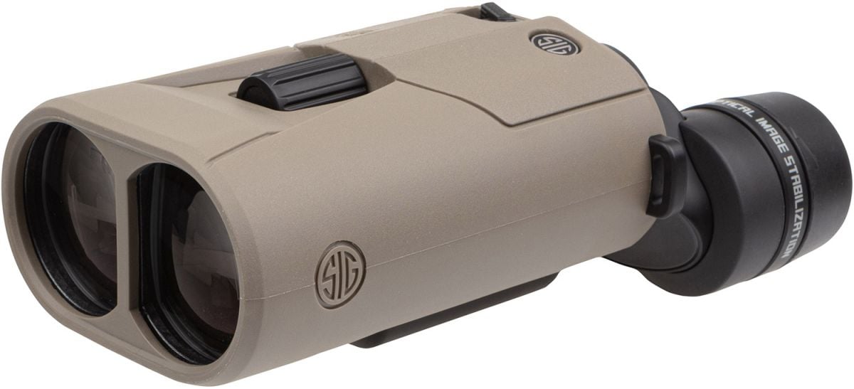 Sig Sauer Electro-Optics SOZ6WP16 Zulu6 HDX Flat Dark Earth 16x42mm Roof Prism Magnesium Features Optical Image Stabilization