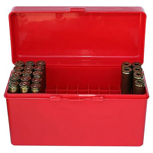 MTM Case-Gard RM6030 Flip-Top for .243/.308 Win/.220 Swift Red Polypropylene 50rd