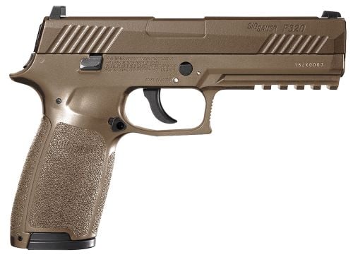 Sig Sauer Airguns P320 Air Pistol Semi-Automatic .177 Pellet/BB Coyote