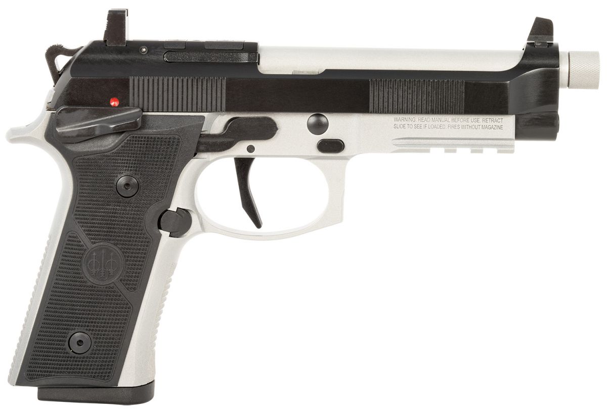 Beretta 92xi Sao Tactical 9mm W/rail 15 Round 4.7 Barrel Two Tone