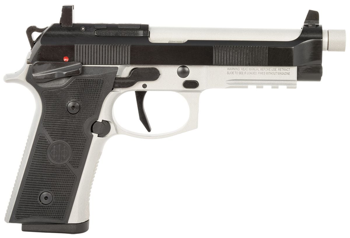 Beretta 92xi Sao Tactical 9mm W/rail 10 Round 4.7 Barrel Two Tone