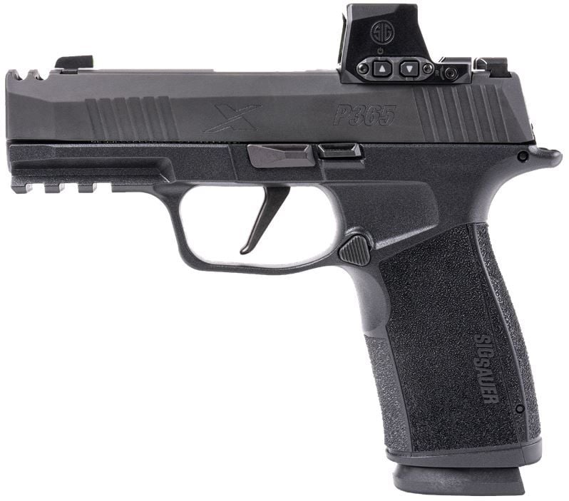 Sig Sauer P365-XMACRO 9mm 3.1 Compensated, Romeo-X Optic, 17+1