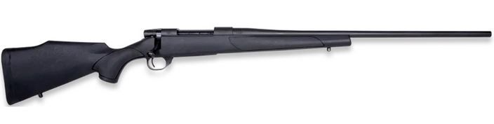 Weatherby Vanguard Obsidian Rifle, 7mm-08 Remington, 22, Black, 3 Rounds