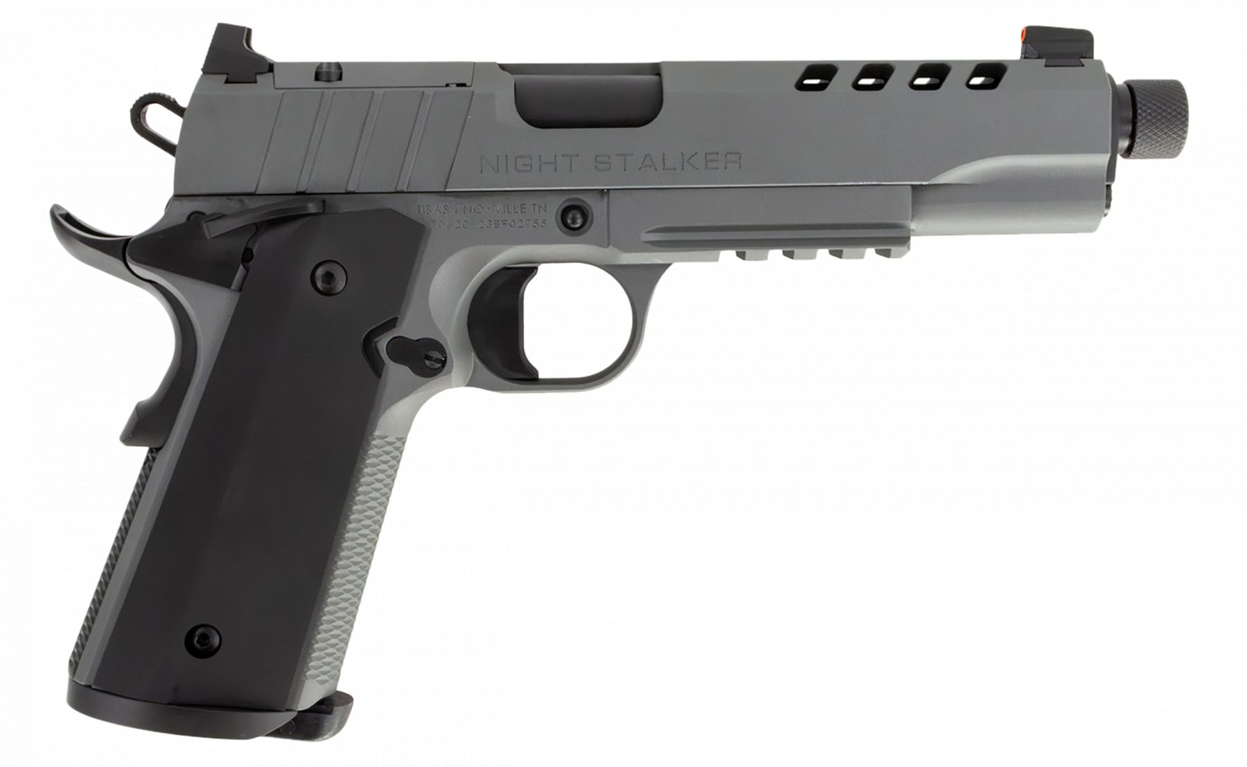 Tisas 1911 Night Stalker 10mm Semi Auto Pistol 101005581911NSSF10
